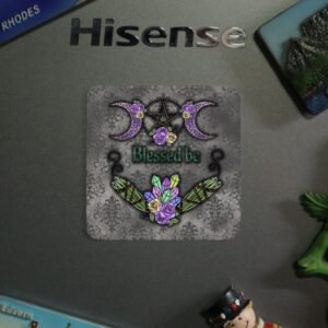Fridge Magnet Witchy Blessed Be